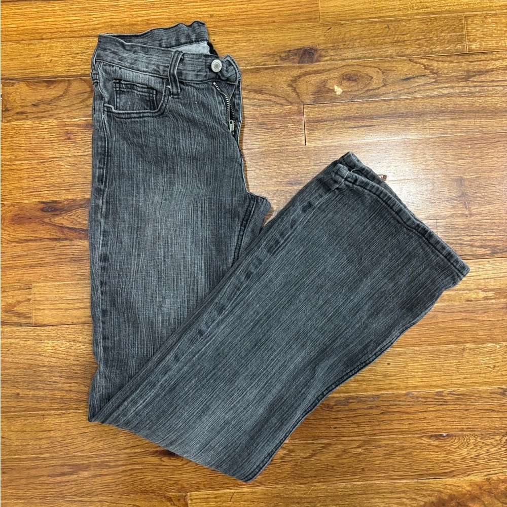 Brandy Melville Women's Black Washed Jeans